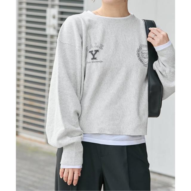 ジャーナルスタンダード（JOURNAL STANDARD）/《予約》JS カレッジ クロップドスウェット