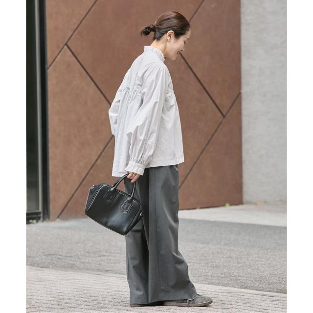 ジャーナルスタンダード（JOURNAL STANDARD）/《予約》コードストライプ Aライン ブラウス