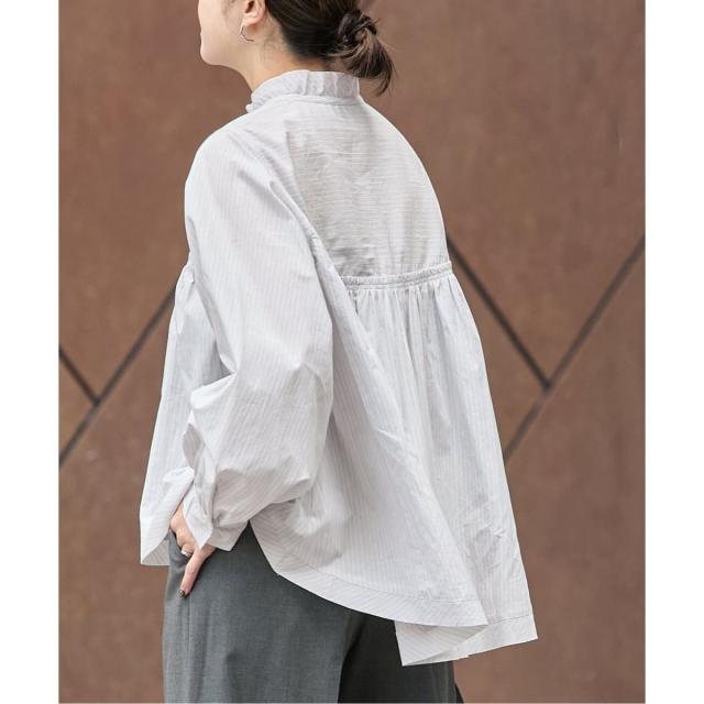 ジャーナルスタンダード（JOURNAL STANDARD）/《予約》コードストライプ Aライン ブラウス