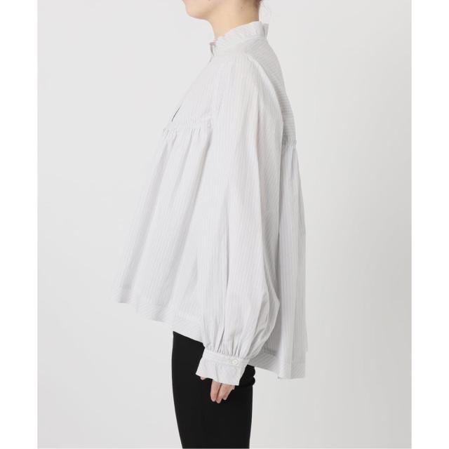 ジャーナルスタンダード（JOURNAL STANDARD）/《予約》コードストライプ Aライン ブラウス