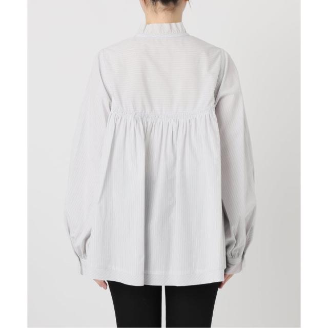 ジャーナルスタンダード（JOURNAL STANDARD）/《予約》コードストライプ Aライン ブラウス