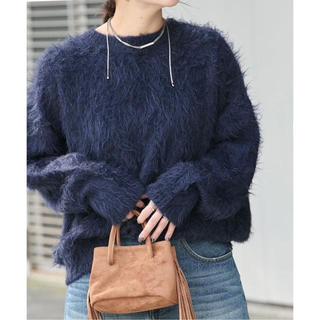 【NEW】ジャーナルスタンダード（JOURNAL STANDARD）/《WEB限定追加2》シャギークルーネックプルオーバー