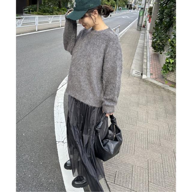 【NEW】ジャーナルスタンダード（JOURNAL STANDARD）/《WEB限定追加2》シャギークルーネックプルオーバー