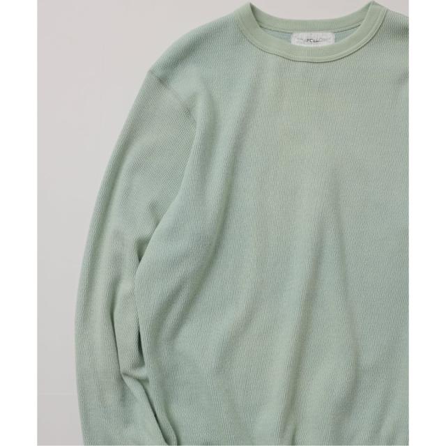 ジャーナルスタンダード（JOURNAL STANDARD）/《予約》【FOLL / フォル】antique washed thermal crewneck