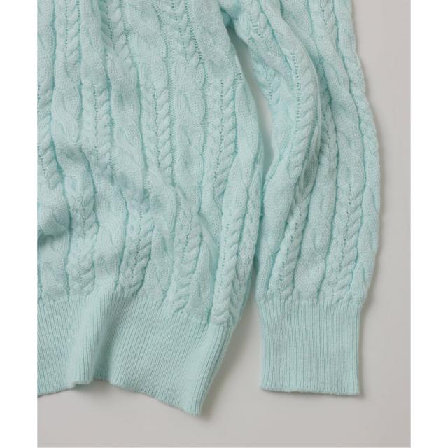 ジャーナルスタンダード（JOURNAL STANDARD）/《予約》【FOLL / フォル】superfine cotton cable sweater
