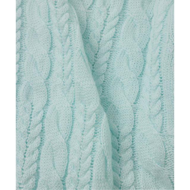 ジャーナルスタンダード（JOURNAL STANDARD）/《予約》【FOLL / フォル】superfine cotton cable sweater