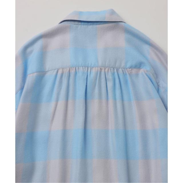 ジャーナルスタンダード（JOURNAL STANDARD）/《予約》【FOLL / フォル】summer modal check open collar shi