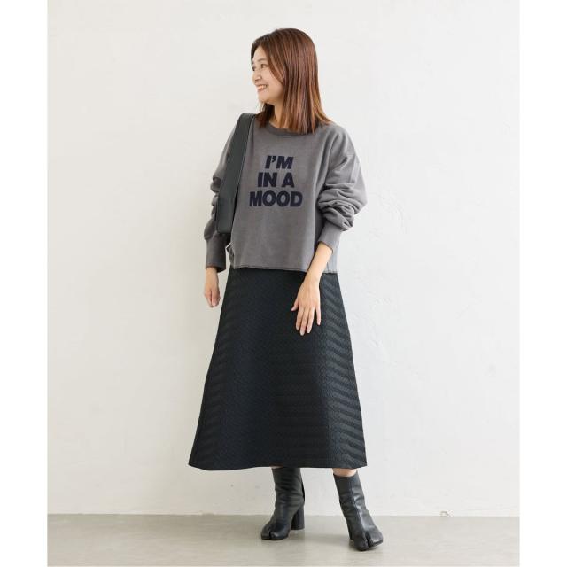 【NEW】ジャーナルスタンダード（JOURNAL STANDARD）/《追加》CROPPED LOGO SWEAT