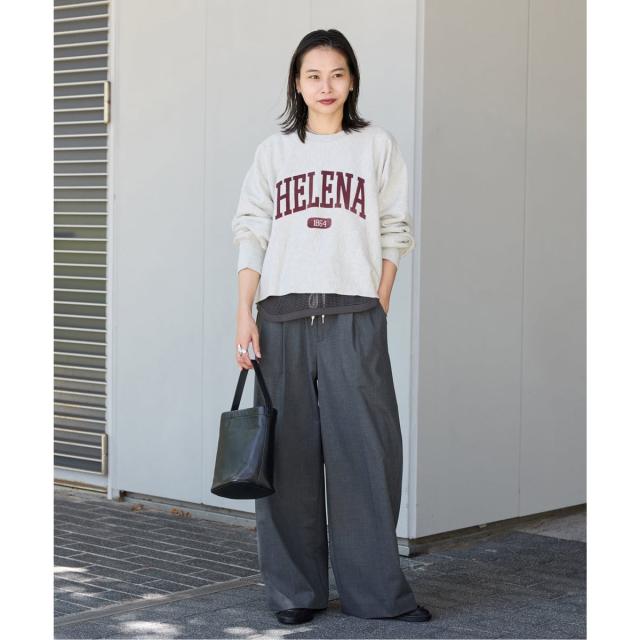 【NEW】ジャーナルスタンダード（JOURNAL STANDARD）/《追加》CROPPED LOGO SWEAT