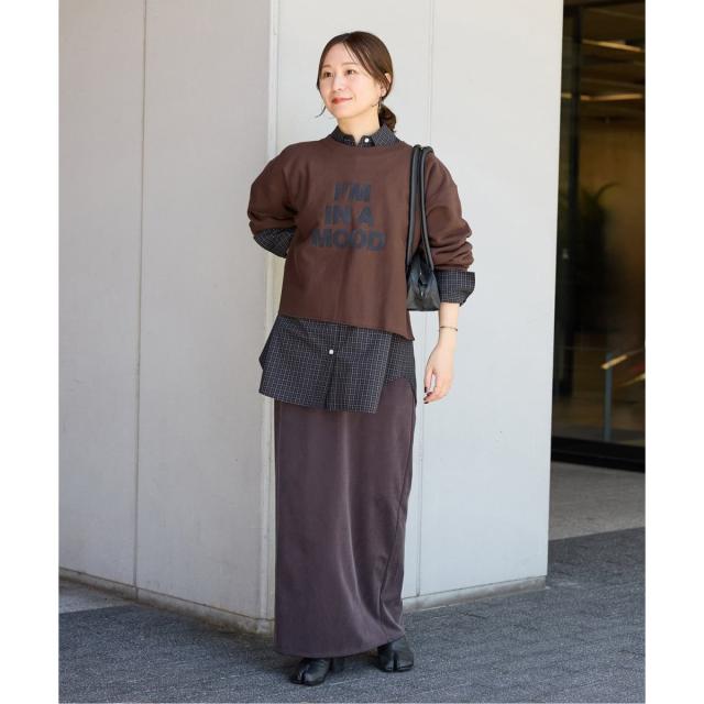 【NEW】ジャーナルスタンダード（JOURNAL STANDARD）/《追加》CROPPED LOGO SWEAT