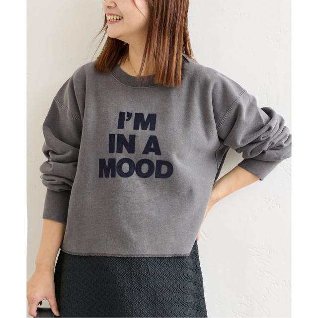 【NEW】ジャーナルスタンダード（JOURNAL STANDARD）/《追加》CROPPED LOGO SWEAT