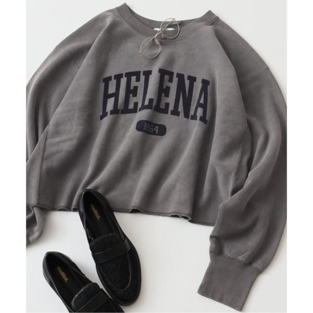 【NEW】ジャーナルスタンダード（JOURNAL STANDARD）/《追加》CROPPED LOGO SWEAT