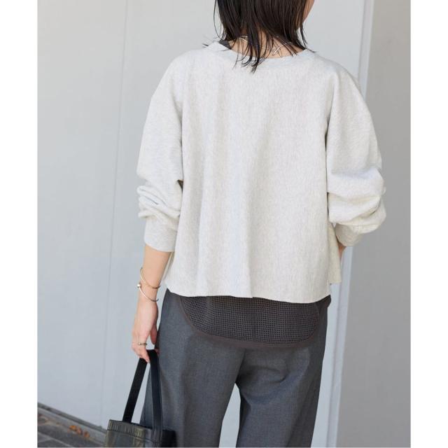 【NEW】ジャーナルスタンダード（JOURNAL STANDARD）/《追加》CROPPED LOGO SWEAT