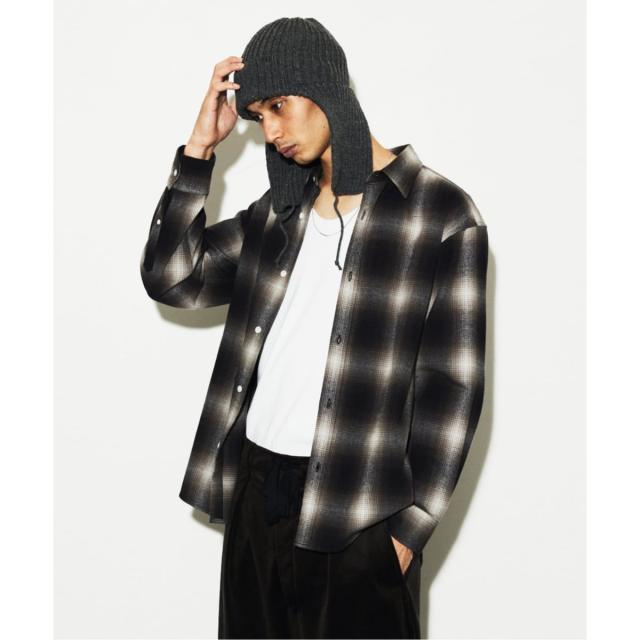 ジャーナルスタンダード（JOURNAL STANDARD）/《追加予約》オンブレチェック フランネルシャツ