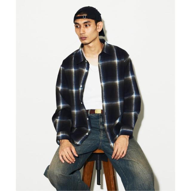 ジャーナルスタンダード（JOURNAL STANDARD）/《追加予約》オンブレチェック フランネルシャツ