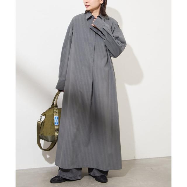 ジャーナルスタンダード（JOURNAL STANDARD）/《予約》ソモウライクバックスリットシャツワンピース