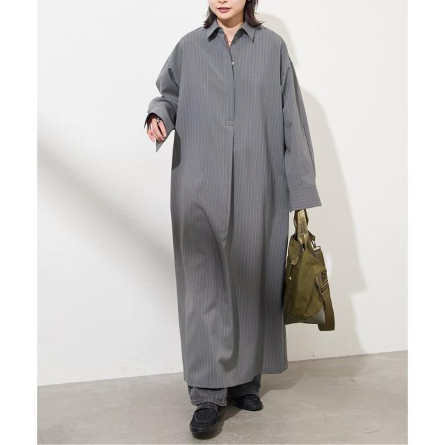 ジャーナルスタンダード（JOURNAL STANDARD）/《予約》ソモウライクバックスリットシャツワンピース