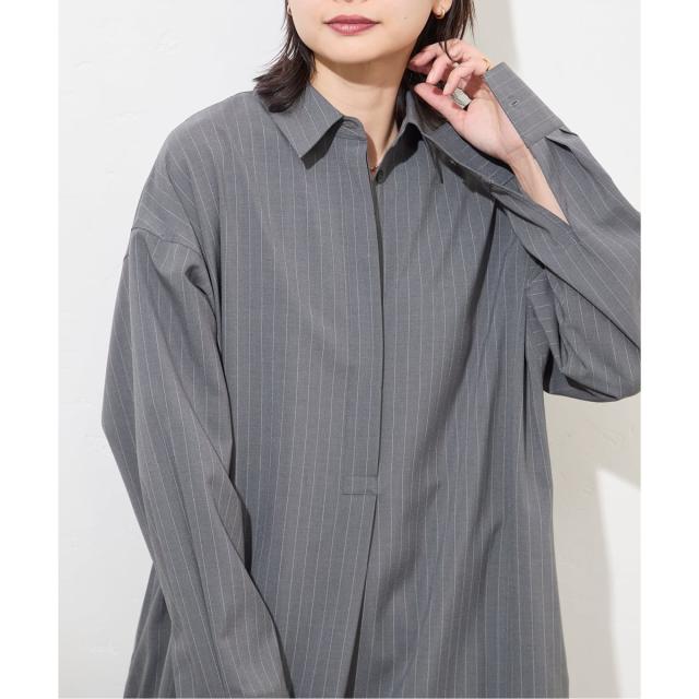 ジャーナルスタンダード（JOURNAL STANDARD）/《予約》ソモウライクバックスリットシャツワンピース