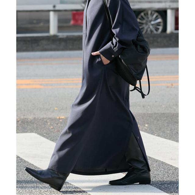 ジャーナルスタンダード（JOURNAL STANDARD）/《予約》ソモウライクバックスリットシャツワンピース