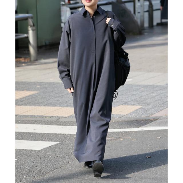 ジャーナルスタンダード（JOURNAL STANDARD）/《予約》ソモウライクバックスリットシャツワンピース