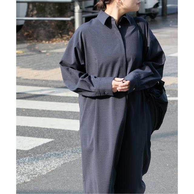 ジャーナルスタンダード（JOURNAL STANDARD）/《予約》ソモウライクバックスリットシャツワンピース