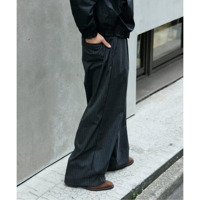 ジャーナルスタンダード（JOURNAL STANDARD）/《予約》TR モダン ツイル ワイド ストライプ スラックス