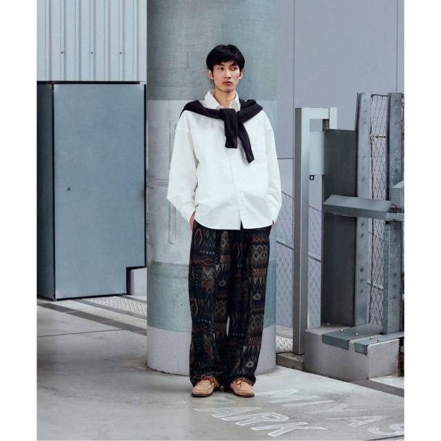 ジャーナルスタンダード（JOURNAL STANDARD）/RIRANCHA / リランチェ ブッチャー 総柄 オーバー パンツ_3