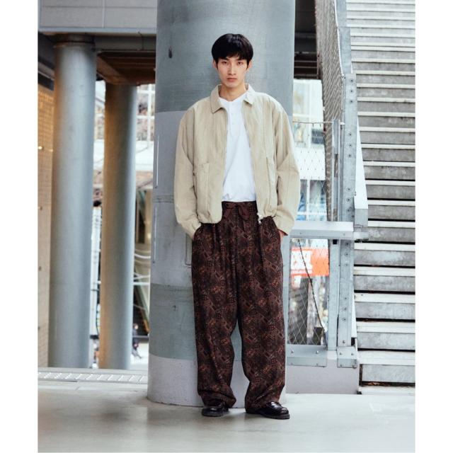 ジャーナルスタンダード（JOURNAL STANDARD）/RIRANCHA / リランチェ ブッチャー 総柄 オーバー パンツ_5