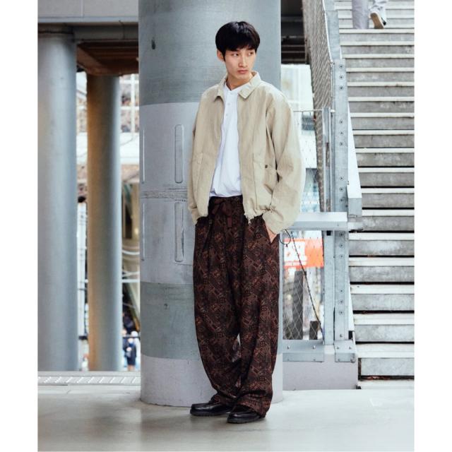 ジャーナルスタンダード（JOURNAL STANDARD）/RIRANCHA / リランチェ ブッチャー 総柄 オーバー パンツ_6