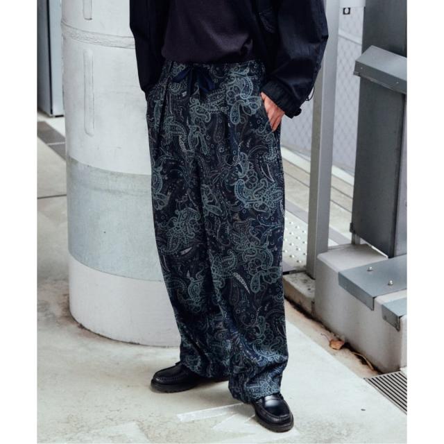 ジャーナルスタンダード（JOURNAL STANDARD）/RIRANCHA / リランチェ ブッチャー 総柄 オーバー パンツ_16