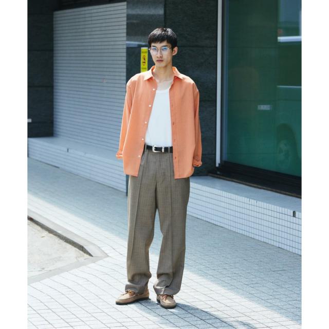 ジャーナルスタンダード（JOURNAL STANDARD）/EVALET / エバレット ST ライト レギュラー カラー シャツ_4