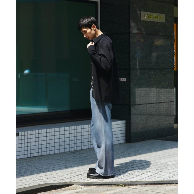 ジャーナルスタンダード（JOURNAL STANDARD）/EVALET / エバレット ST ライト レギュラー カラー シャツ_14