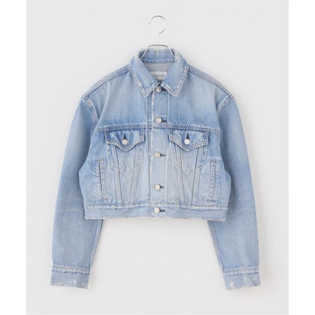 ジャーナルスタンダード（JOURNAL STANDARD）/【HOLIDAY/ホリデイ】 DAMAGE DENIM PADDED SHOULDER JAC