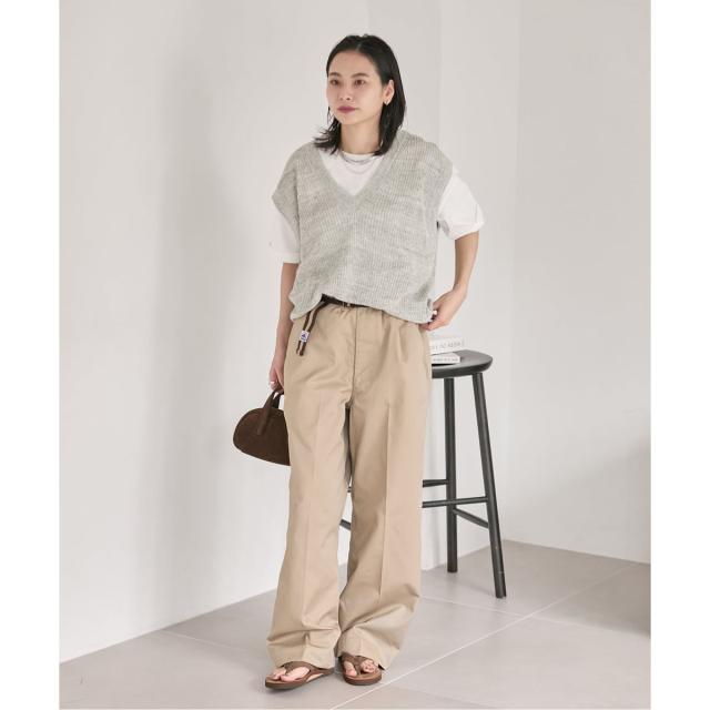 ジャーナルスタンダード（JOURNAL STANDARD）/【osedit】WASHABLELINEN Vベスト_5
