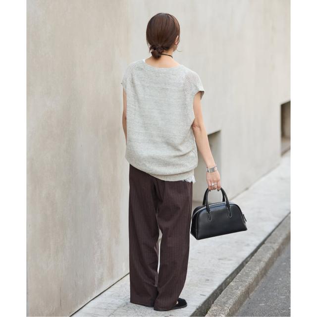 ジャーナルスタンダード（JOURNAL STANDARD）/【osedit】WASHABLELINEN Vベスト_10