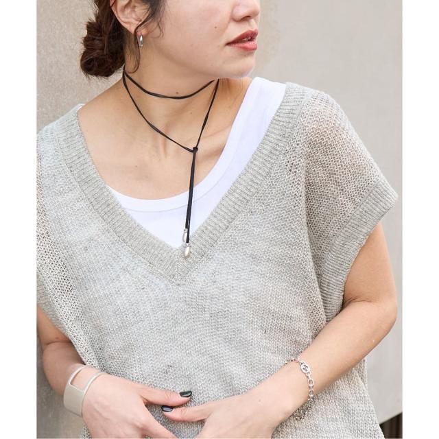 ジャーナルスタンダード（JOURNAL STANDARD）/【osedit】WASHABLELINEN Vベスト_15