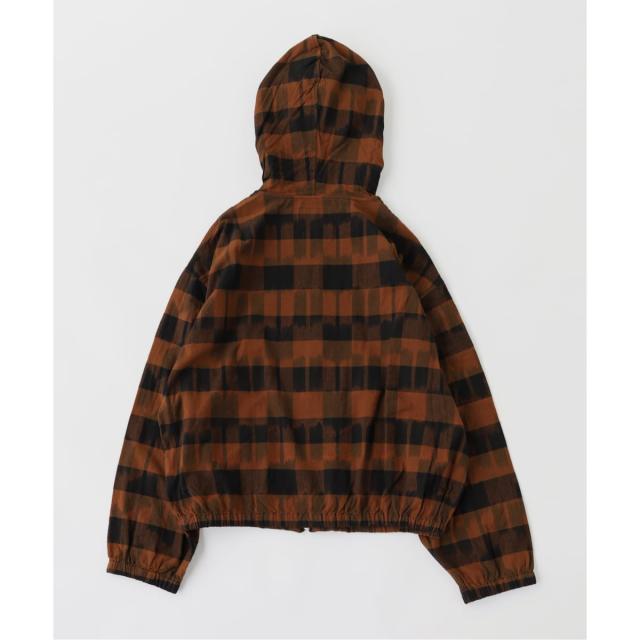 ジャーナルスタンダード（JOURNAL STANDARD）/NOMARHYTHM TEXTILE / ノーマリズム テキスタイル Ikat Check Hood_1