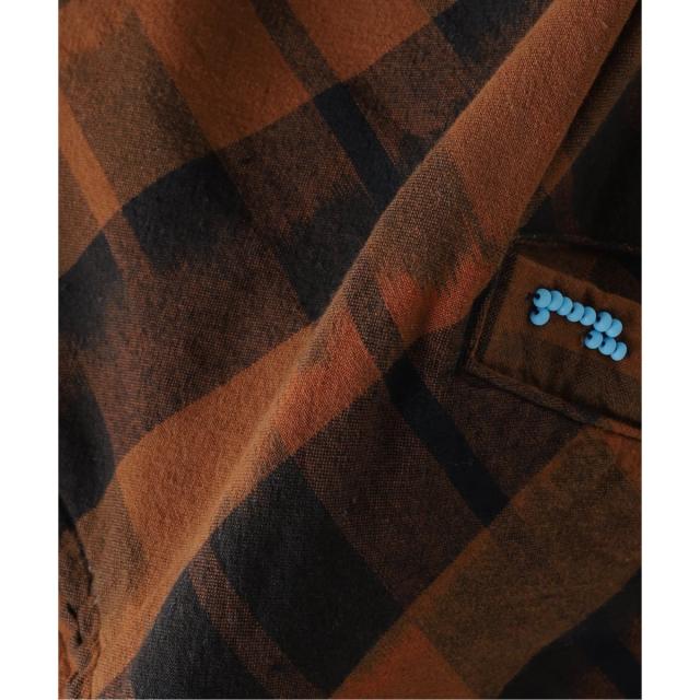 ジャーナルスタンダード（JOURNAL STANDARD）/NOMARHYTHM TEXTILE / ノーマリズム テキスタイル Ikat Check Hood_2
