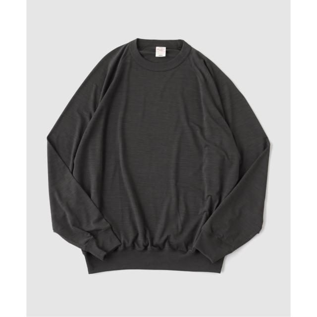 ジャーナルスタンダード（JOURNAL STANDARD）/GOLD / ゴールド SUMMER WOOL RAGLAN CREW NECK SHIRT