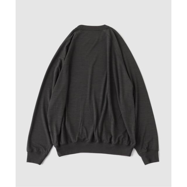 ジャーナルスタンダード（JOURNAL STANDARD）/GOLD / ゴールド SUMMER WOOL RAGLAN CREW NECK SHIRT_1