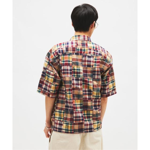 ジャーナルスタンダード（JOURNAL STANDARD）/パッチ マドラス チェック ボックス 半袖 シャツ_11