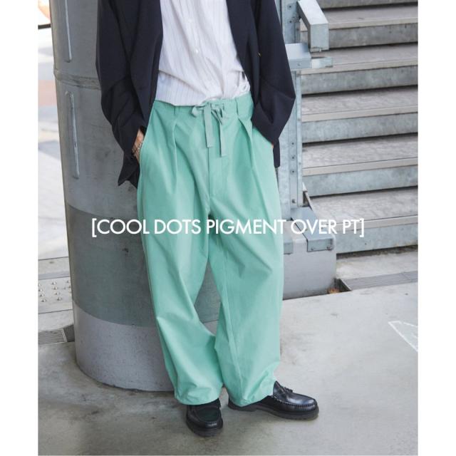 ジャーナルスタンダード（JOURNAL STANDARD）/COOL DOTS / クール ドッツ ピグメント オーバー パンツ