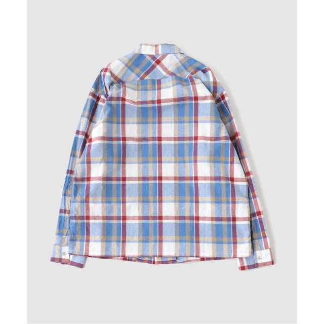 ジャーナルスタンダード（JOURNAL STANDARD）/Gurank / グランク Plaid open collar shirts_1