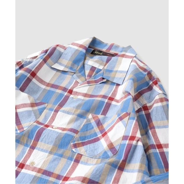 ジャーナルスタンダード（JOURNAL STANDARD）/Gurank / グランク Plaid open collar shirts_2