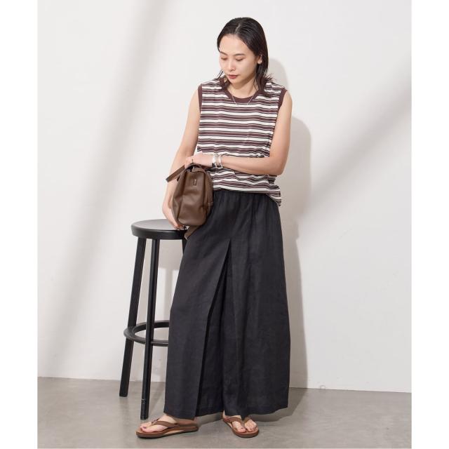 ジャーナルスタンダード（JOURNAL STANDARD）/《WEB限定追加2》リネン タックキュロット_5