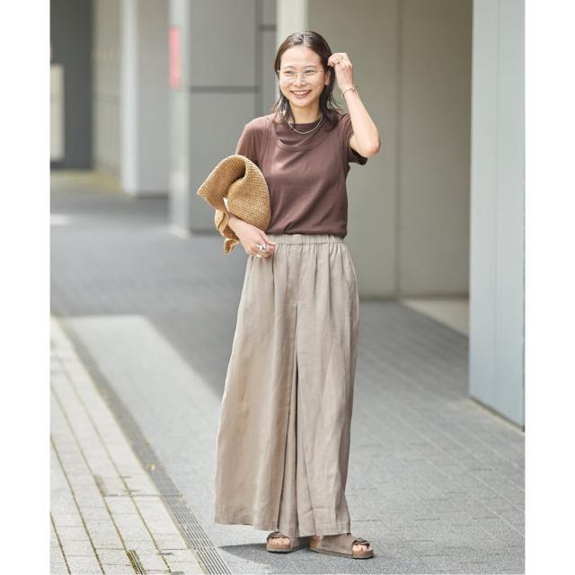 ジャーナルスタンダード（JOURNAL STANDARD）/《WEB限定追加2》リネン タックキュロット_6