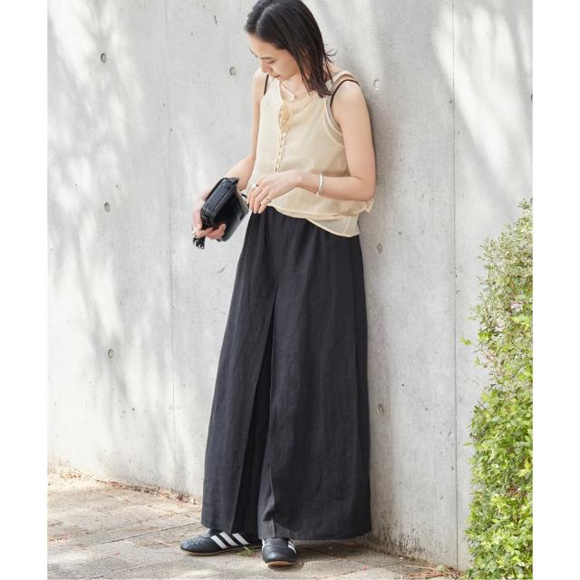 ジャーナルスタンダード（JOURNAL STANDARD）/《WEB限定追加2》リネン タックキュロット_12