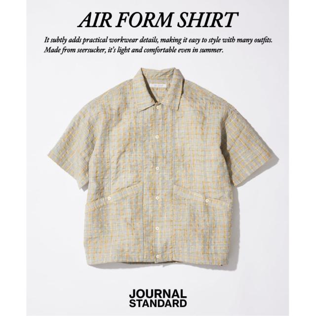 ジャーナルスタンダード（JOURNAL STANDARD）/Airform / エアフォーム サッカー 半袖 シャツ_1