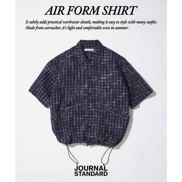 ジャーナルスタンダード（JOURNAL STANDARD）/Airform / エアフォーム サッカー 半袖 シャツ