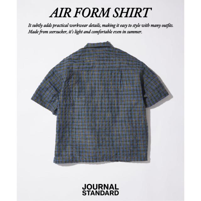 ジャーナルスタンダード（JOURNAL STANDARD）/Airform / エアフォーム サッカー 半袖 シャツ_4